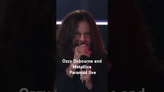 Ozzy and Metallica paranoid live [upl. by Reed783]