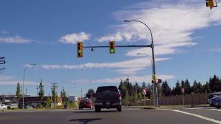 Driving from COURTENAY to COMOX  Tour of Vancouver Island  British Columbia BC Canada [upl. by Colbert143]