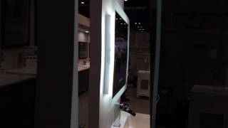 MTD Vanities at KBIS 2017  Encore LED Bathroom Mirror and Maui 24quot LED Bathroom Vanity [upl. by Marietta203]