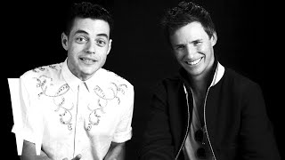 Rami Malek and Eddie Redmayne on First Kisses Musical Tastes and The Hills Reboot  W Magazine [upl. by Anelrahc739]