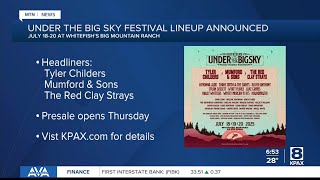 Under the Big Sky announces 2025 concert lineup [upl. by Marven]