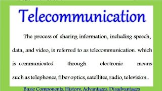 Telecommunication essay in English 2023 speech Essay on telecommunication in English 2023 telecom [upl. by Neltiac]