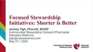 Focused Stewardship Initiatives Shorter Is Better [upl. by Eelorac]