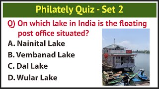 Philately Quiz  Set 25  National Post Day  India GK Quiz  10 Questions  Indian Stamps [upl. by Richara28]