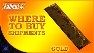 Fallout 4  How to Find Shipments of Gold Guide  Complete Material Guide [upl. by Willey]