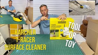 Karcher T 5 Racer patio Surface cleaner Tool Or Toy Lets Put It To The Test [upl. by Eillime]