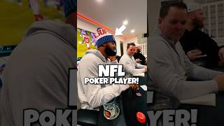 QUAD KINGS against NFL Player 🏈 poker shorts [upl. by Audrey572]