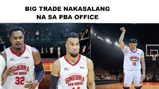 GINEBRA MAS LALAKAS PA SA GAME 2  BIG TRADE NAKASALANG NA SA PBA OFFICE [upl. by Aihseyk]