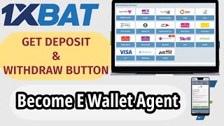 Become a 1xbet E Wallet Agent Essential Requirements [upl. by Nickelsen466]