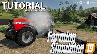 ¿Cómo Limpiar tu Tractor y Vehículos  Farming Simulator 19 [upl. by Elmo]