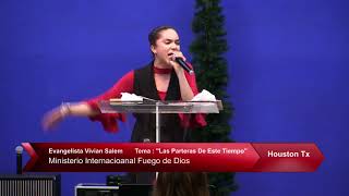 Las Parteras De Este Tiempo Parte 1  Evangelista Vivian Salem [upl. by Ranilopa]