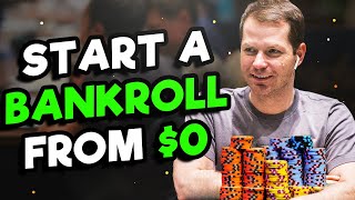 How to Turn 0 into a Poker Bankroll [upl. by Sirrot]