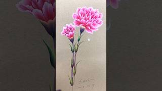 3D flower painting tutorial for beginners step by stepshortsflowerartpaintingviraltrending [upl. by Nedlog358]