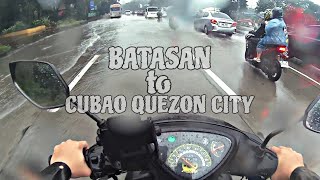 RIDES FROM BATASAN TO CUBAO QUEZON CITY  1ST DAY OF TYPHOON KRISTINE [upl. by Souza]