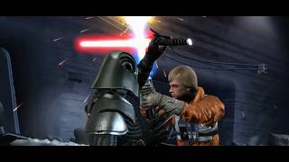 Starkiller vs Luke Skywalker  Star Wars [upl. by Natan]