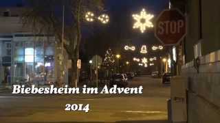 Biebesheim im Advent 2014BiblisBobstadtFrankfurtMannheimHeidelbergLorsch [upl. by Akerdnuhs]