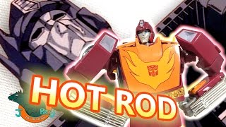 Transformers Masterpiece Hot Rod MP28 Review [upl. by Lindsley]