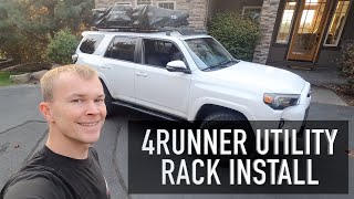 4Runner Roof Rack Install  BajaRack G5 Utility Rack [upl. by Riane609]