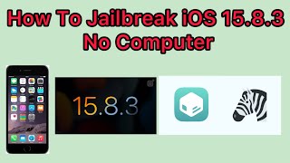 How to jailbreak ios 158 3 without pc [upl. by Monroe]