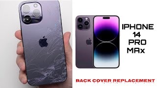 Iphone 14 pro max back glass replacement [upl. by Anead925]