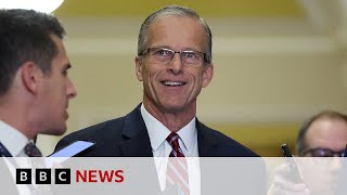 John Thune elected new republican Senate leader  BBC News [upl. by Medorra440]