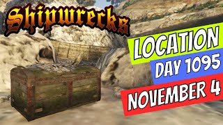 GTA Online Shipwreck Locations For November 4  Shipwreck Daily Collectibles Guide GTA 5 Online [upl. by Ardnaiek540]