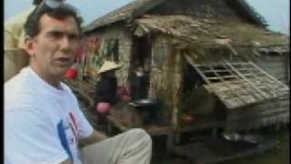 quotCooks Tourquot Anthony Bourdain in Floating VillageCambodia [upl. by Erdnassak]