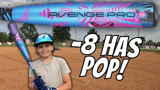 AXE AVENGE PRO 3 Bat Review  THIS BAT HAS POP AxeBat [upl. by Oile]