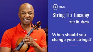 When should you change your Violin or Viola strings  String Tip Tuesday [upl. by Iruam]