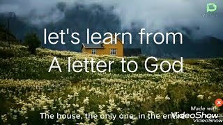 A Letter to God ll Class 10 ll Animation ll learning ll read ll creat for education ll ncert [upl. by Nelleus728]