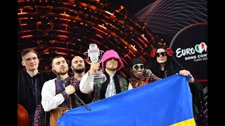 Directo Los ganadores de Eurovisión Kalush Orchestra llegan a Lviv [upl. by Clemence]