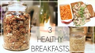 3 Healthy Breakfasts  Niomi Smart [upl. by Evetta997]