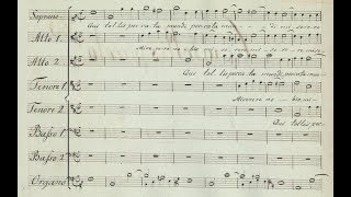 JD Zelenka  Qui Tollis From Missa Sanctae Caeciliae ZWV 1 w Manuscript [upl. by Crispa67]