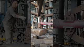 Process of Making Large Gear Ball Bearings Using Modern Hot Forging Amazing Metal Bearing Factory [upl. by Eibbed908]