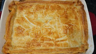 HOMEMADE CHICKEN PIE RECIPE  CREAMY [upl. by Diego]