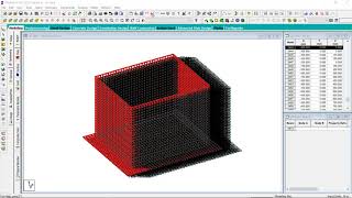 Design of an underground concrete water tank with STAADPro  Part 1 [upl. by Cirderf491]