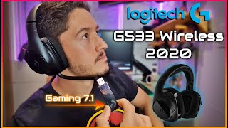 HEADSET LOGITECH G533  Análise 20202021  Ainda vale a pena [upl. by Dearman950]