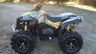 2015 Can Am Renegade 1000xxc Transformed [upl. by Aniv]