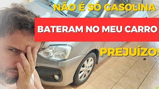 Não é só gasolina Prejuízo Bateram no meu carro  Uber 99 [upl. by Anitram]