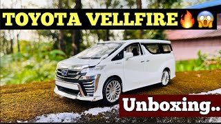 TOYOTA VELLFIRE UNBOXING😱viralvideo youtubevideo youtubefeed toyotavellfire2024 trending [upl. by Alekim823]