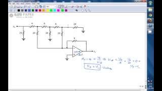 GATE 2007 ECE Output voltage of R 2R Digital to Analog Converter DAC [upl. by Schonfield]