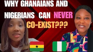 Ghanaians and Nigerians Cant Coexist According to this Viral Tiktoker foryou recommended [upl. by Ramunni]