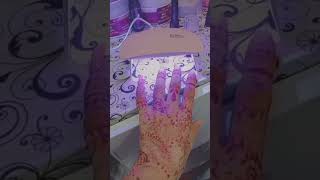 PolyGel Nails Extension At My Salonnailsartextensionskillshortvideoviralviralshortviralforu [upl. by Salahcin]