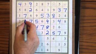 How to Solve Easy Sudoku Puzzles [upl. by Ludie]