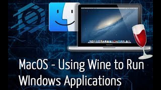 MacOS  Using Wine amp WineBottler to Run Windows Applications EASY [upl. by Joeann]