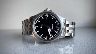 Sinn 556 RS with fine link bracelet time lapse [upl. by Blackington928]