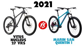 Vitus Nucleus 27 VRS vs Marin San Quentin 1 A Comprehensive Comparison Which Reigns Supreme [upl. by Ardnuaek]