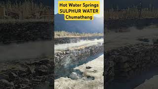 Hot Water Spring Chumathang Ladakh [upl. by Ahsenik864]