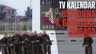 TV kalendar Osnovana 4 gardijska brigada [upl. by Synned988]