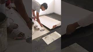 Kitchen ka tiles fitting 64👌👌👌👌viralvideo [upl. by Atnek]